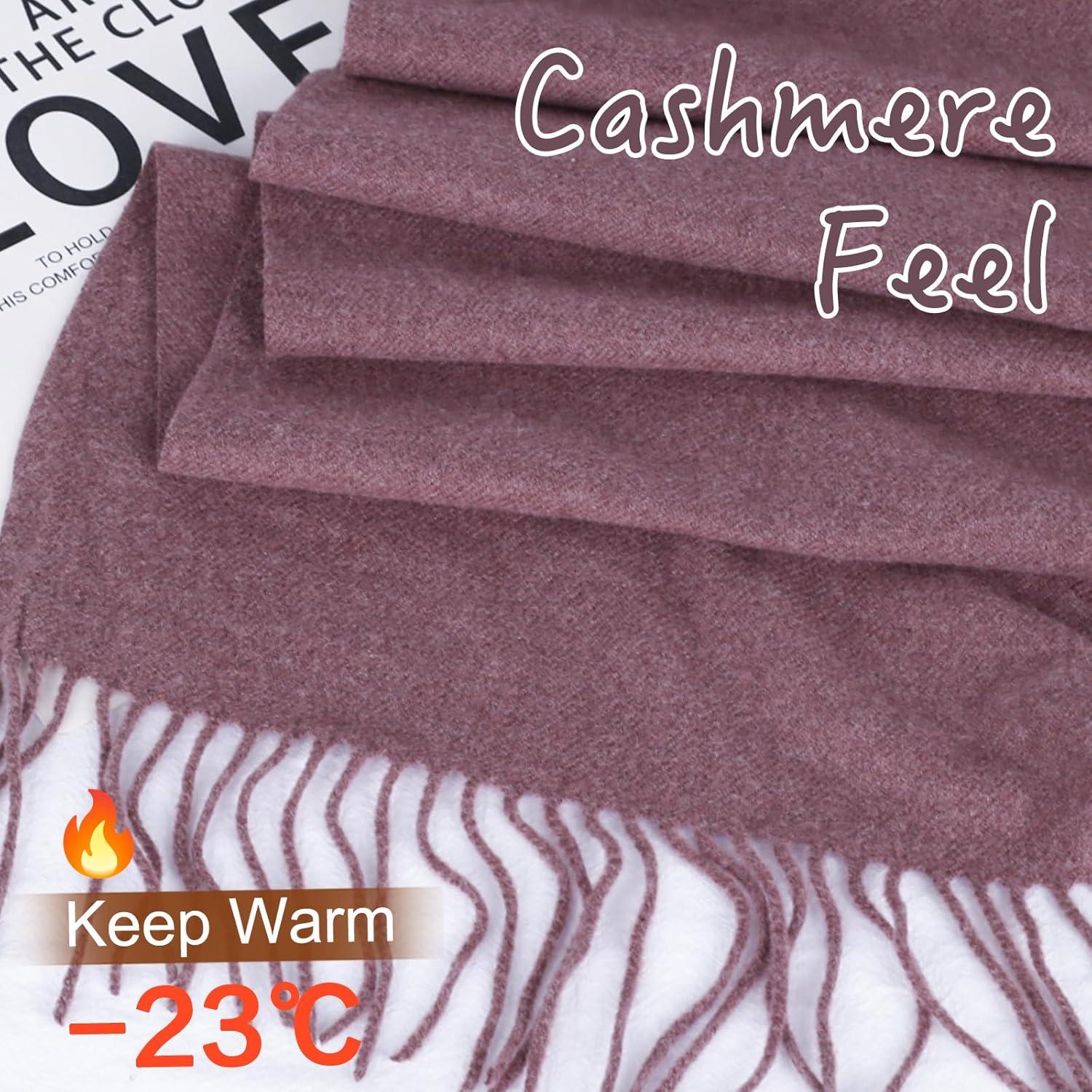 imageEXTREE Women Shawl Wrap Scarf Pashmina Wedding Christmas Birthday Gifts Idea Large Soft StoleType005medium Orchid