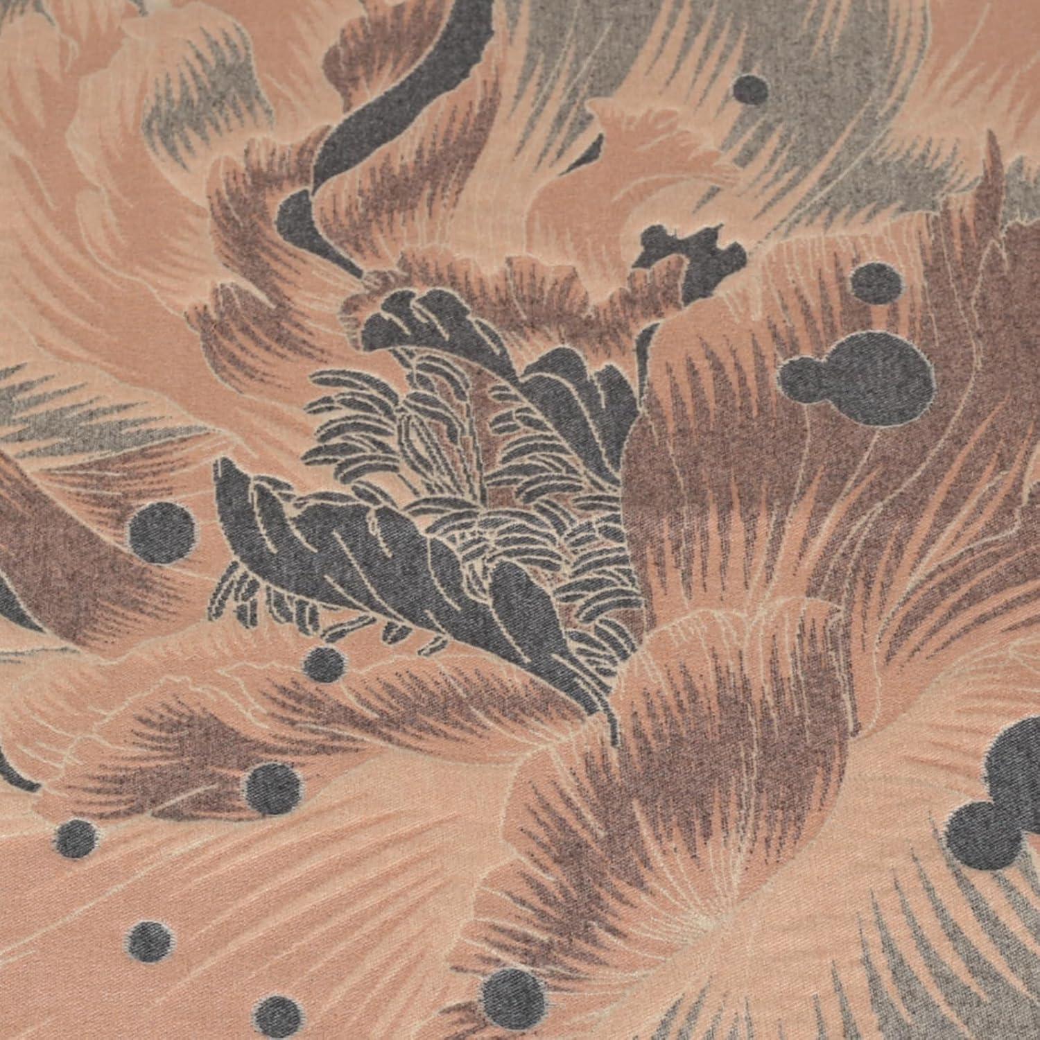 imageEXTREE Womens Scarf Pashmina Shawls and Wraps for Evening Dress Bridesmaid Wedding Bridal Winter Warm Long Large ScarvesDanqing Begonia Pink