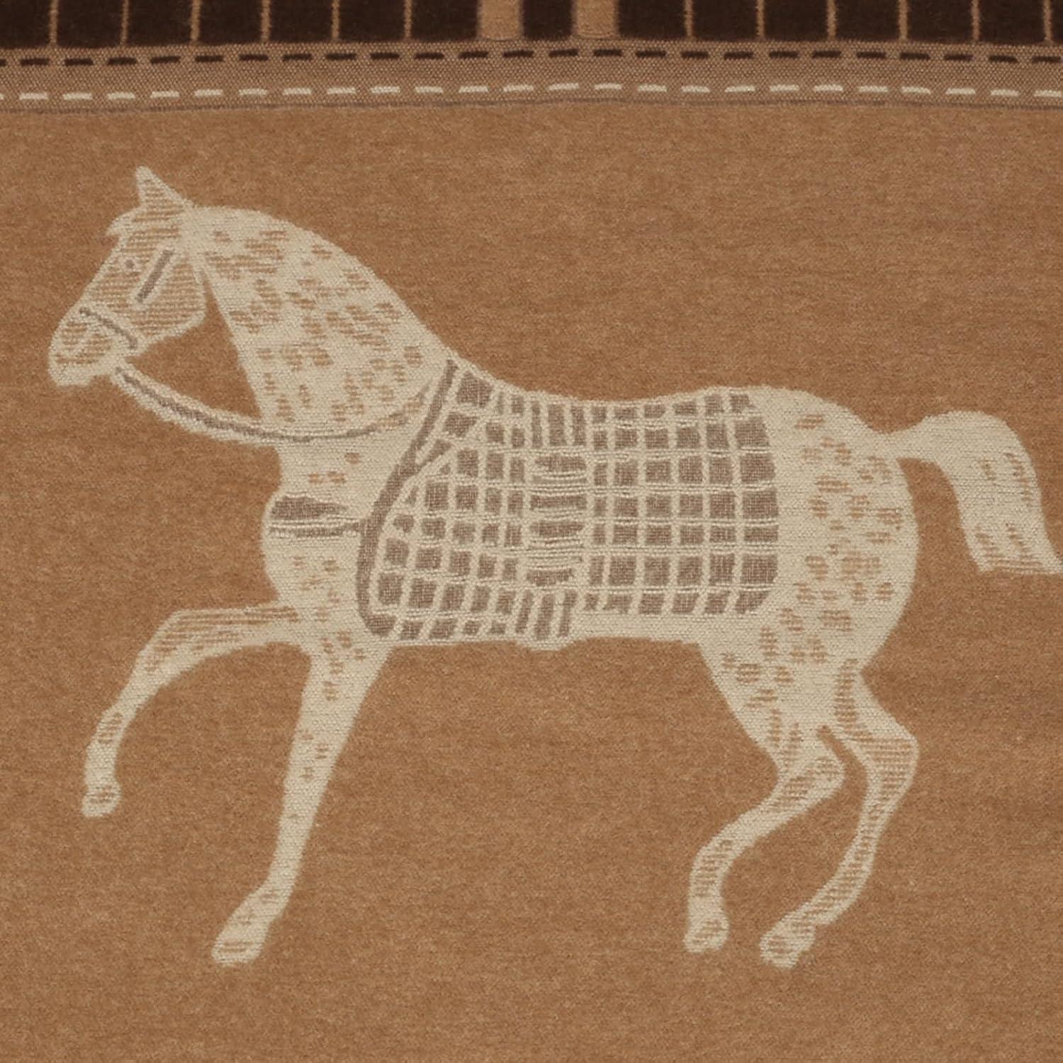 imageEXTREE Womens Scarf Wrap Soft ampamp Warm Shawl Lightweight SkinFriendly Versatile for All Seasons Holiday Gift IdeaCheckered Horse Dark Brown