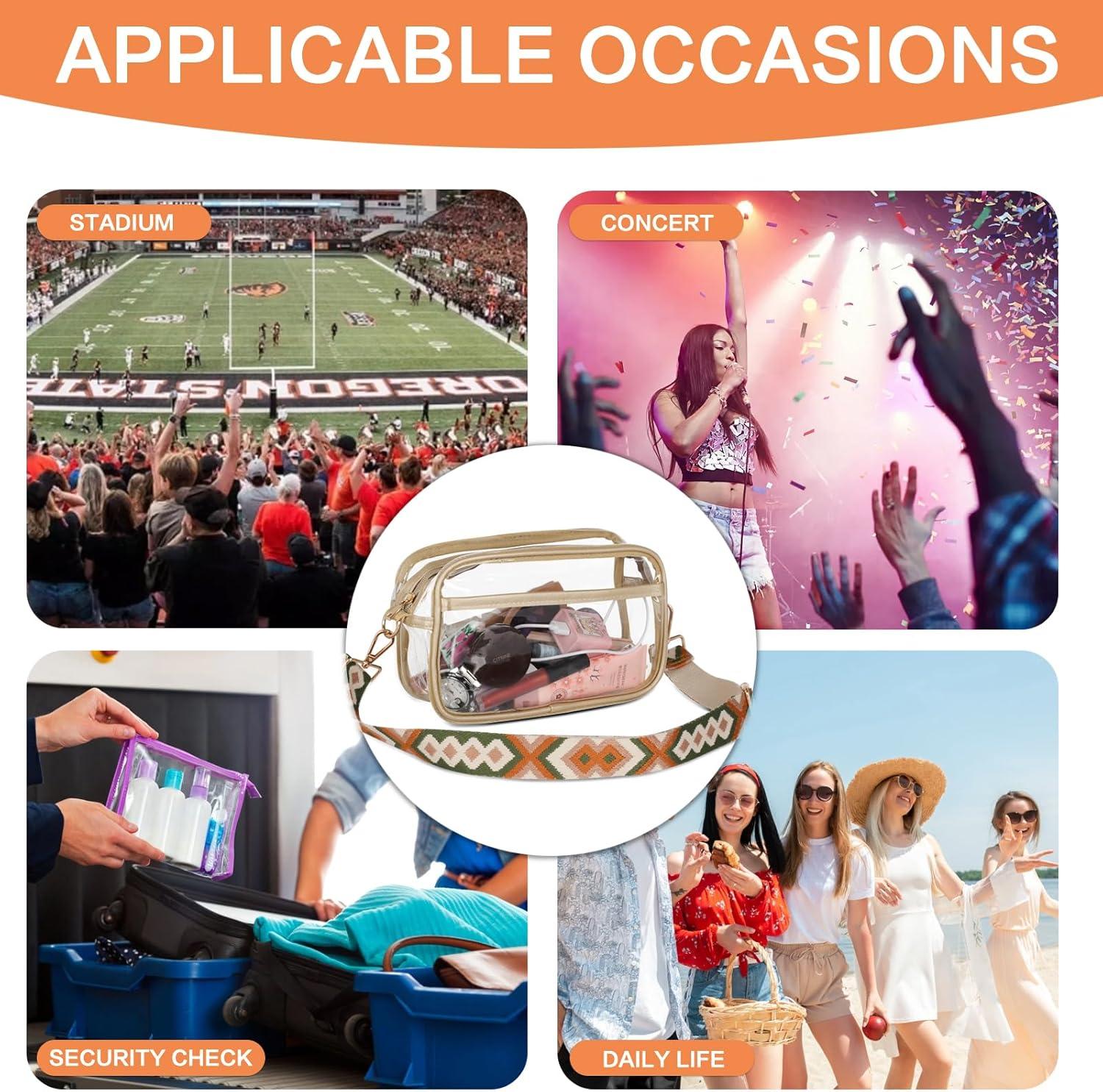 imageEXTREE crossbody Bags for WomenTrendy Shoulder Vegan Leather Handbags Satchel Purse with Adjustable Wide Vintage StrapAoorangetransparent