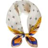 imageEXTREE 100 Pure Mulberry Silk Scarf Fashion Hair for Women Scarf Lightweight Square Neckerchief 275 275 inchesBelt Buckle Beige