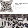 imageEXTREE 100 Pure Mulberry Silk Scarf Fashion Hair for Women Scarf Lightweight Square Neckerchief 275 275 inchesChampagne Shoes and Bags
