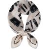 imageEXTREE 100 Pure Mulberry Silk Scarf Fashion Hair for Women Scarf Lightweight Square Neckerchief 275 275 inchesChampagne Shoes and Bags