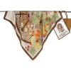 imageEXTREE 100 Pure Mulberry Silk Scarf Fashion Hair for Women Scarf Lightweight Square Neckerchief 275 275 inchesFlower Window