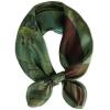 imageEXTREE 100 Pure Mulberry Silk Scarf Fashion Hair for Women Scarf Lightweight Square Neckerchief 275 275 inchesGreen Indian