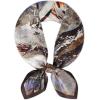 imageEXTREE 100 Pure Mulberry Silk Scarf Fashion Hair for Women Scarf Lightweight Square Neckerchief 275 275 inchesJungle Castle