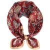 imageEXTREE 100 Pure Mulberry Silk Scarf Fashion Hair for Women Scarf Lightweight Square Neckerchief 275 275 inchesRed Tree of Life