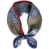 imageEXTREE 100 Pure Mulberry Silk Scarf Fashion Hair for Women Scarf Lightweight Square Neckerchief 275 275 inchesWine Red Blue