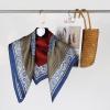 imageEXTREE 100 Pure Mulberry Silk Scarf Fashion Hair for Women Scarf Lightweight Square Neckerchief 275 275 inchesWine Red Blue