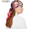 imageEXTREE Fashion Silky Satin Headscarf for Women Girls Exquisite Pattern Lightweight Silk Graceful Scarfs 275 x 275 inchesCalling the Birds Back to the Forest