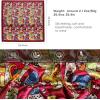 imageEXTREE Luxury Satin Head Scarf 35x35  Silklike Wrap for Women Versatile ShawlSun CoverWrapping Premium Gift for HerRainbow Cat