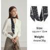imageEXTREE Satin Scarf Mulberry Silk Printed Head Wrap Hair Band 7quotquot x 59quotquotA003