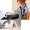 imageEXTREE Satin Scarf Mulberry Silk Printed Head Wrap Hair Band 7quotquot x 59quotquotA010