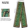imageEXTREE Satin Scarf Mulberry Silk Printed Head Wrap Hair Band 7quotquot x 59quotquotA026