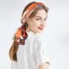 imageEXTREE Satin Scarf Mulberry Silk Printed Head Wrap Hair Band 7quotquot x 59quotquotA029