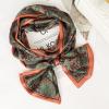 imageEXTREE Satin Scarf Mulberry Silk Printed Head Wrap Hair Band 7quotquot x 59quotquotA034