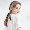 imageEXTREE Satin Scarf Mulberry Silk Printed Head Wrap Hair Band 7quotquot x 59quotquotA090