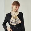 imageEXTREE Scarfs for Women Pashmina Silky Shawl Wrap for Evening Dressing Blanket Open Front Poncho CapeBeige