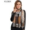 imageEXTREE Scarfs for Women Pashmina Silky Shawl Wrap for Evening Dressing Blanket Open Front Poncho CapeBlack Coffee