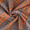 imageEXTREE Scarfs for Women Pashmina Silky Shawl Wrap for Evening Dressing Blanket Open Front Poncho CapeOrange One