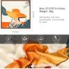 imageEXTREE Silk Feeling Scarf Medium Square Satin Head Scarf Sleeping Hair Wrapping for Women 275  275 inchesBeauty Lily