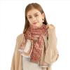 imageEXTREE Women Scarf Pashmina Shawl Wrap for Evening Dressing Blanket Open Front Poncho Cape