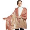 imageEXTREE Women Scarf Pashmina Shawl Wrap for Evening Dressing Blanket Open Front Poncho Cape