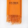imageEXTREE Women Shawl Wrap Scarf Pashmina Wedding Christmas Birthday Gifts Idea Large Soft StoleType003orange