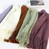 imageEXTREE Women Shawl Wrap Scarf Pashmina Wedding Christmas Birthday Gifts Idea Large Soft StoleType006greenyellow
