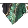 imageEXTREE Womens 35 inch Fashion Headscarf Silk Satin Scarf for Hair Wrapping at Night Bandana Square Scarf for SleepingGreen Seine River