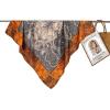 imageEXTREE Womens 35 inch Fashion Headscarf Silk Satin Scarf for Hair Wrapping at Night Bandana Square Scarf for SleepingJungle Love Horse Orange