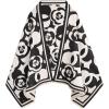 imageEXTREE Womens Scarf Pashmina Shawls and Wraps for Evening Dress Bridesmaid Wedding Bridal Winter Warm Long Large ScarvesCamellia Black and White