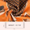 imageEXTREE Womens Scarf Pashmina Shawls and Wraps for Evening Dress Bridesmaid Wedding Bridal Winter Warm Long Large ScarvesOrange