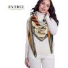 imageEXTREE Womens Travel Scarf Pashmina Shawls and Wraps Winter Warm Square Large Scarves Made of 60 Wool and 40 SilkColor01