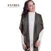 imageEXTREE Womens Travel Scarf Pashmina Shawls and Wraps Winter Warm Square Large Scarves Made of 60 Wool and 40 SilkColor02