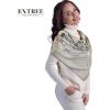 imageEXTREE Womens Travel Scarf Pashmina Shawls and Wraps Winter Warm Square Large Scarves Made of 60 Wool and 40 SilkColor03