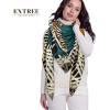 imageEXTREE Womens Travel Scarf Pashmina Shawls and Wraps Winter Warm Square Large Scarves Made of 60 Wool and 40 SilkColor04