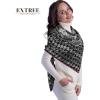 imageEXTREE Womens Travel Scarf Pashmina Shawls and Wraps Winter Warm Square Large Scarves Made of 60 Wool and 40 SilkColor05