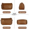 imageEXTREE crossbody Bags for WomenTrendy Shoulder Vegan Leather Handbags Satchel Purse with Adjustable Wide Vintage StrapAnbrown