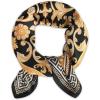 imageEXTREE Fashion Silky Satin Headscarf for Women Girls Exquisite Pattern Lightweight Silk Graceful Scarfs 275 x 275 inches