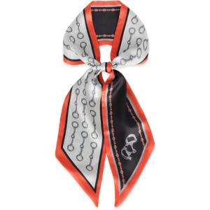 imageEXTREE Satin Scarf Mulberry Silk Printed Head Wrap Hair Band 7quotquot x 59quotquotA007