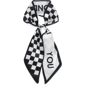 imageEXTREE Satin Scarf Mulberry Silk Printed Head Wrap Hair Band 7quotquot x 59quotquotA015