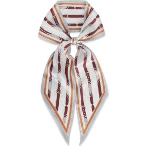 imageEXTREE Satin Scarf Mulberry Silk Printed Head Wrap Hair Band 7quotquot x 59quotquotA023