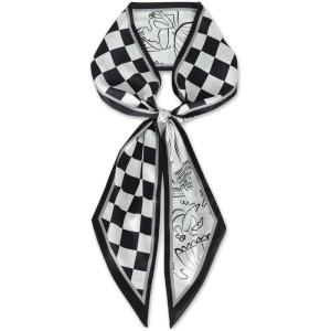 imageEXTREE Satin Scarf Mulberry Silk Printed Head Wrap Hair Band 7quotquot x 59quotquotA032