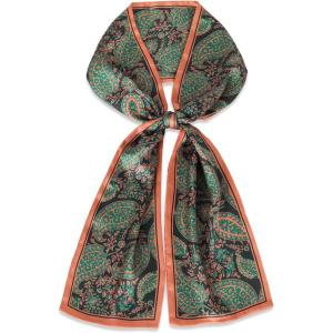 imageEXTREE Satin Scarf Mulberry Silk Printed Head Wrap Hair Band 7quotquot x 59quotquotA034