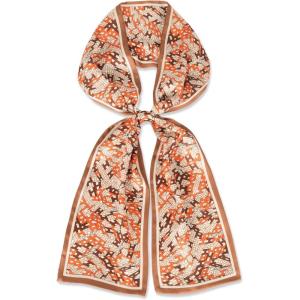 imageEXTREE Satin Scarf Mulberry Silk Printed Head Wrap Hair Band 7quotquot x 59quotquotA035