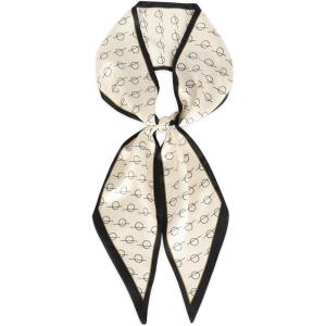 imageEXTREE Satin Scarf Mulberry Silk Printed Head Wrap Hair Band 7quotquot x 59quotquotA055