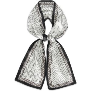 imageEXTREE Satin Scarf Mulberry Silk Printed Head Wrap Hair Band 7quotquot x 59quotquotA066