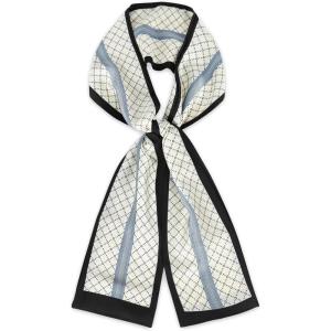 imageEXTREE Satin Scarf Mulberry Silk Printed Head Wrap Hair Band 7quotquot x 59quotquotA068