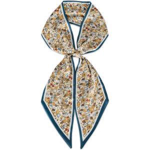 imageEXTREE Satin Scarf Mulberry Silk Printed Head Wrap Hair Band 7quotquot x 59quotquotA078